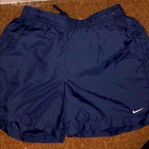 Nike blue “fight shorts”